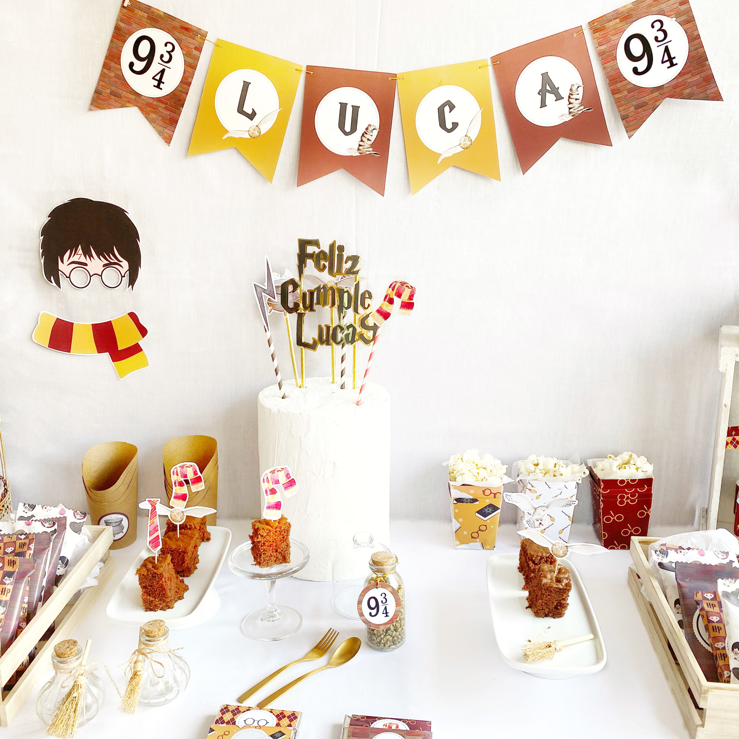 Cumpleaños de Harry Potter por Todo Bonito